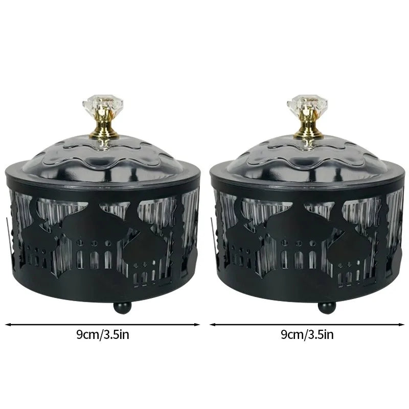 Ramadan Mubarak Trays Ramadan Decor 2026 Eid Mubarak Acrylic Snack Dishes Ornaments Islam Muslim Festival Party DIY Decoration