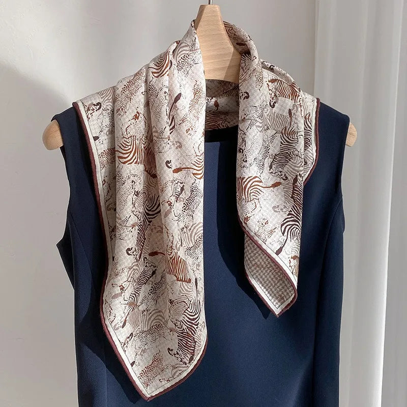 Scarf for Women Shawls Wraps Foulard Scarves Pashmina Female Hijab Bandana Bufanda New Kerchief