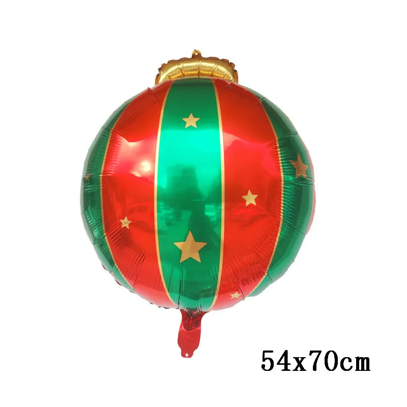 Christmas Foil Balloons Santa Claus Balloon Standding Balloon Christmas Gift Santa Balloon Xmas Party Supplies Home Decortion