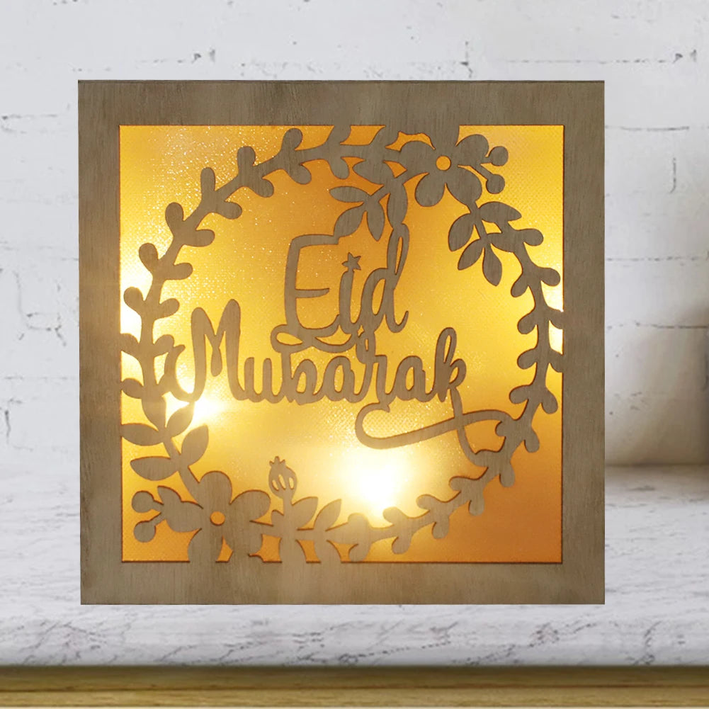 Ramadan Desk Lamp Led Moon Lamp Decoration for Home Metal Ramadan Kareem Light Decoration Eid Mubarak Muslim Eid Al Adha Gifts