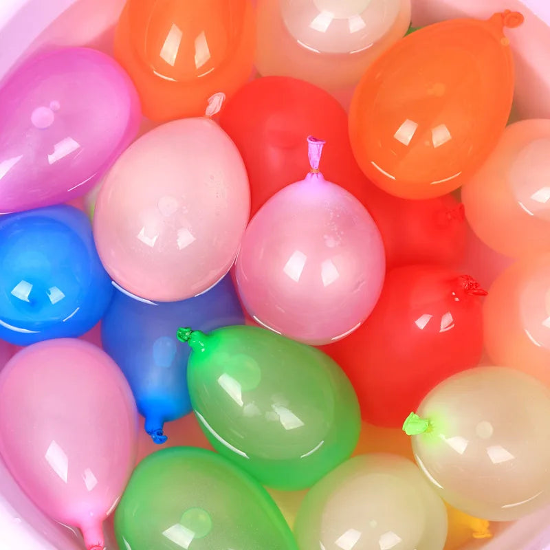 111pcs Water Balloons Refill Package Funny Summer Outdoor Toy Water Balloon Bombs Summer Novelty Gag Toys For Children