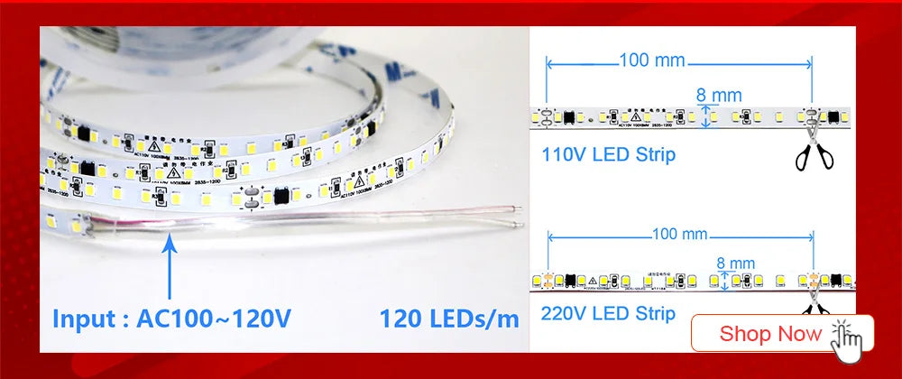 CRI90 High Brightness Single Strip 5m 10m 15m 20m 25M 30m LED Strips 24V 12V Light Strip CRI 90 Flexible 20 meters Soft Lamp Bar