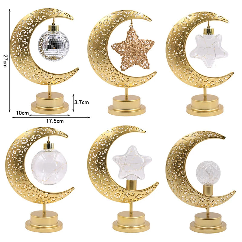 Ramadan Decoration 2026 Ramadan Light Desk Accessories Ied Mubarak Party Decorations Islamic Muslim Light Gifts