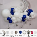 60Pcs Moon Star Balloon Set for Muslim EID Mubarak Festival Home DIY Decoration Ramadan Kareem Kids Birthday Party Ballon Globos