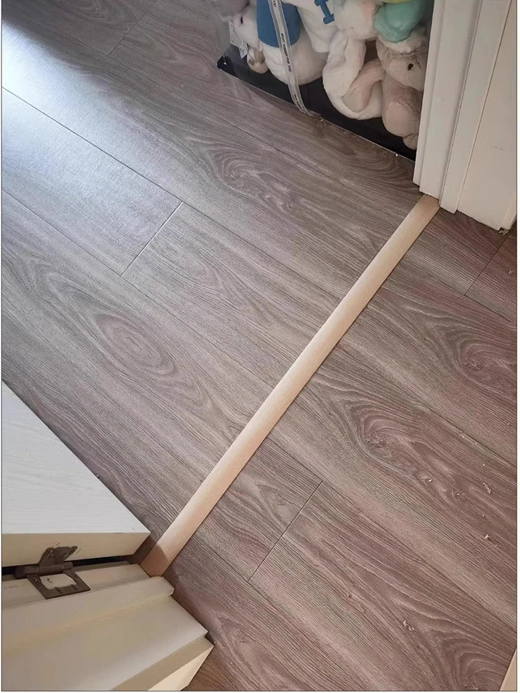 5cm PVC Wood Floor Transition Strip Edge Closing Strip Self-adhesive Seam Strip Flat Buckle Dge Pressing Threshold strip