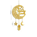 1PC Acrylic Ramadan Kareem Moon Star Wall Pendant Eid Mubarak Ornaments for Home Eid Al Fitr Muslim Islamic Holiday Party Decor