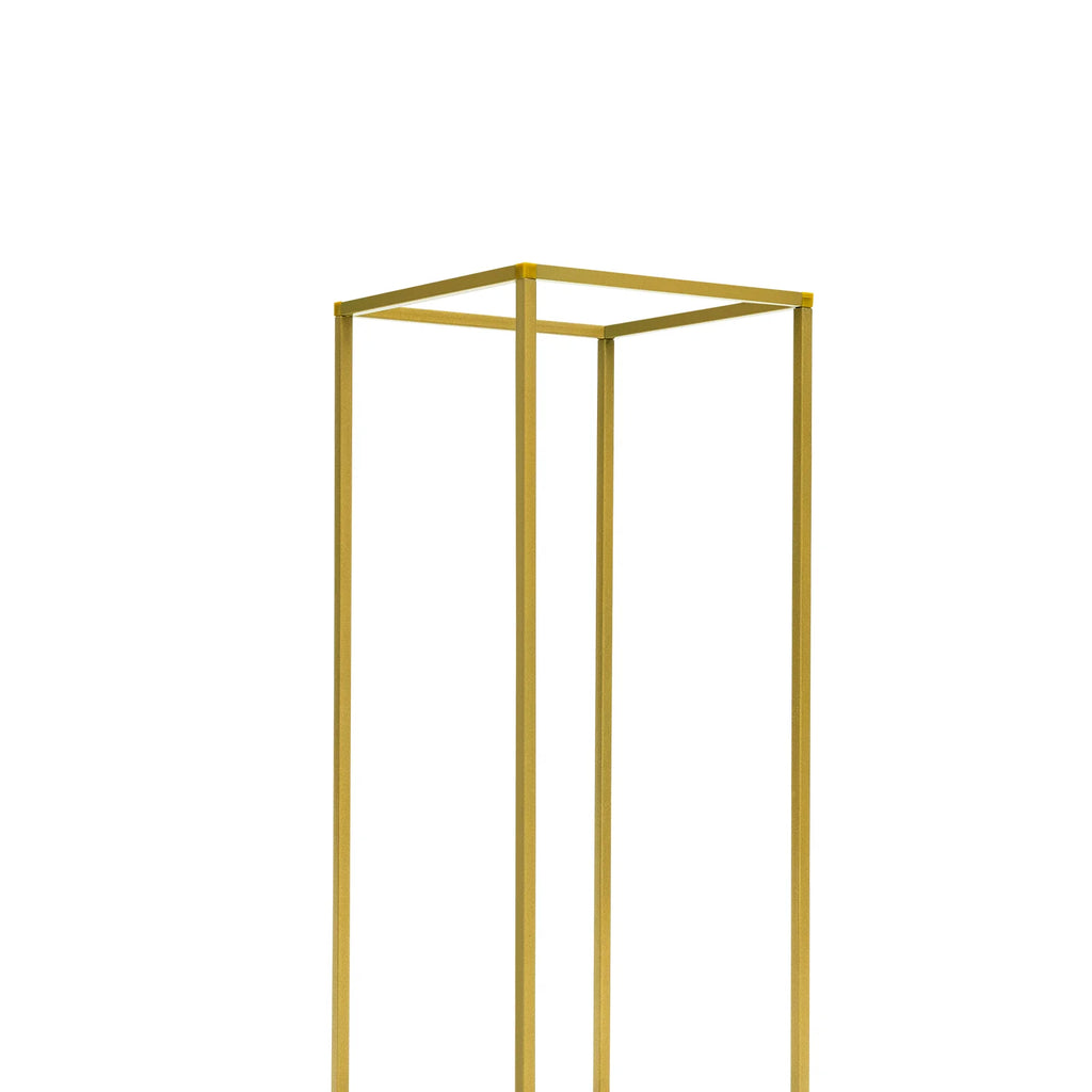 10PCs 23.62inch Tall Metal Flower Stand Geometric Flower Vase Stand for Wedding Table Centerpieces,Party, Events, Home Deco