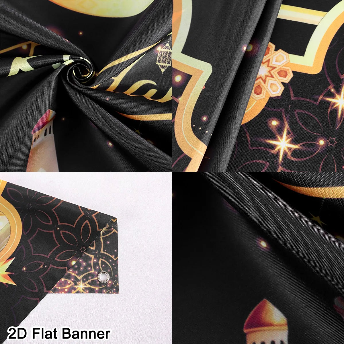 Eid & Ramadan Door Banner Hanging Flag Ramadan Decoration 2026 for Home Ramadan Kareem Ramadan Eid Muslim Party Eid Al-Fitr Gift