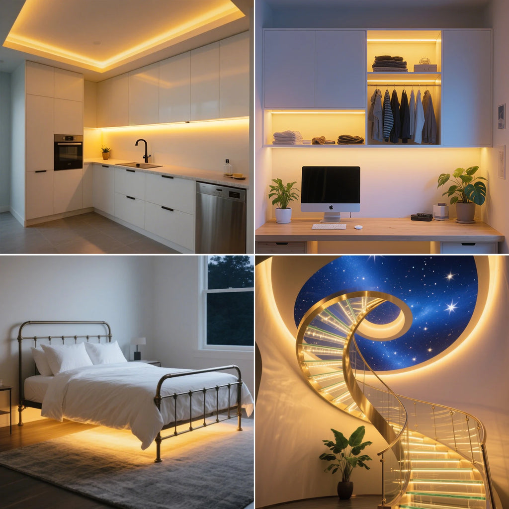 110V 220V COB LED Strip Outdoor Waterproof Decor 5/10/15/20M Neon Led Strip with EU UK US Plug Garden Lights For Kitchen Bedroom