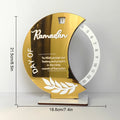 Ramadan Countdown Advent Calendar with Rotatable Wheel Eid Mubarak Table Ornament Islamic 2025 Muslim Party Decoration Kids Gift