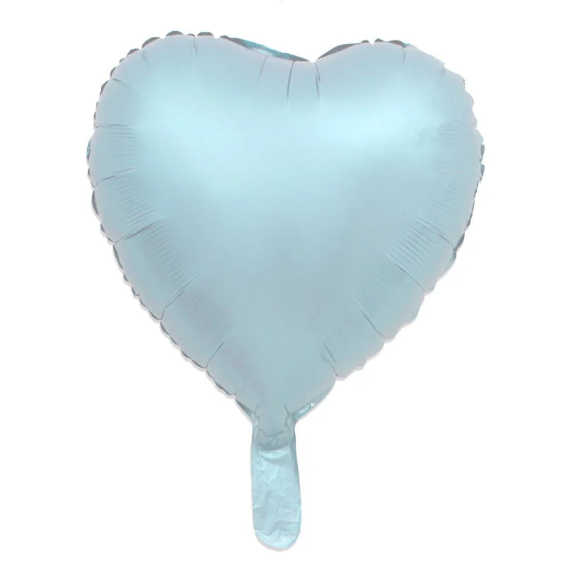 10/5/3Pcs Cream Heart Foil Balloons 18inch Multi Pink Beige Heart Helium Balloons for Wedding Birthday Party Decorations Globos
