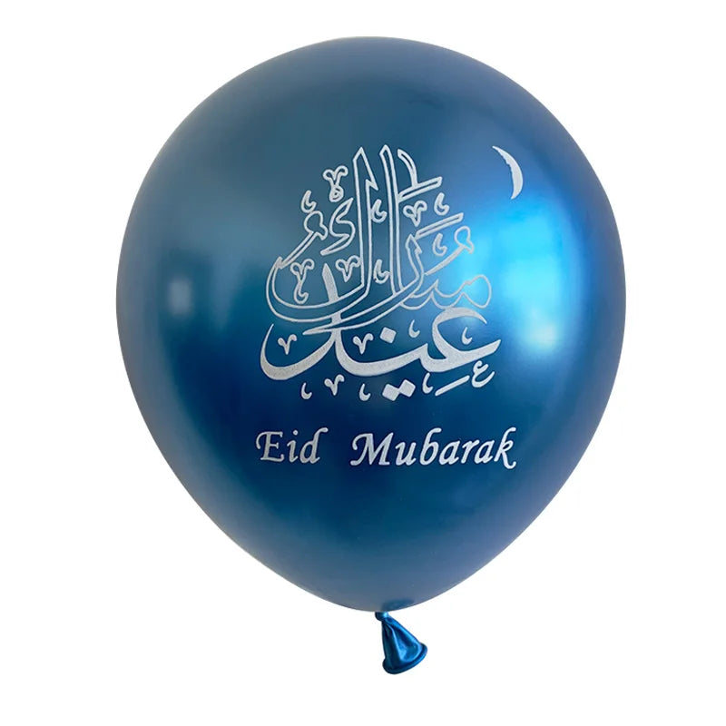 1set Moon Star Balloon Set for Muslim EID Mubarak Festival Home DIY Decoration Ramadan Kareem Kids Birthday Party Ballon Globos
