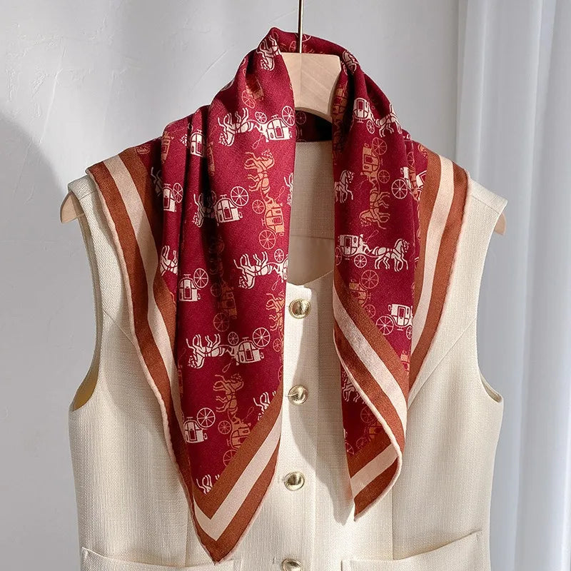 Scarf for Women Shawls Wraps Foulard Scarves Pashmina Female Hijab Bandana Bufanda New Kerchief