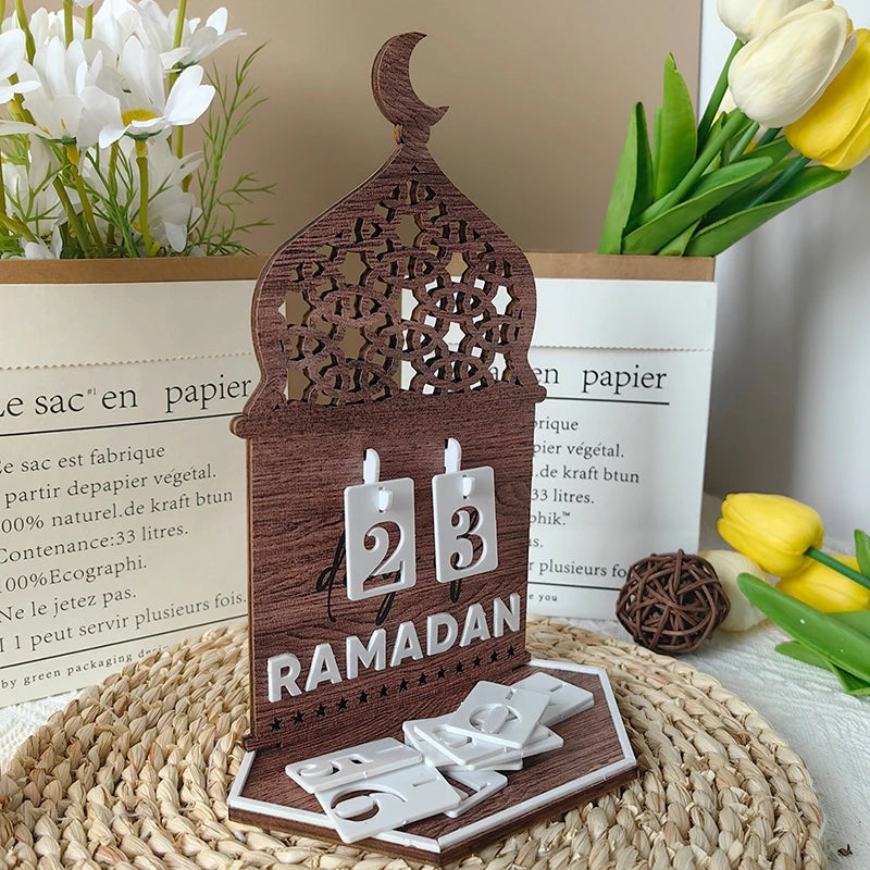 Eid Advent Calendars Ramadan Countdown Calendar 2026 Muslim Islamic Festive Decor Eid al-Fitr Decorations Eid Mubarak Gifts