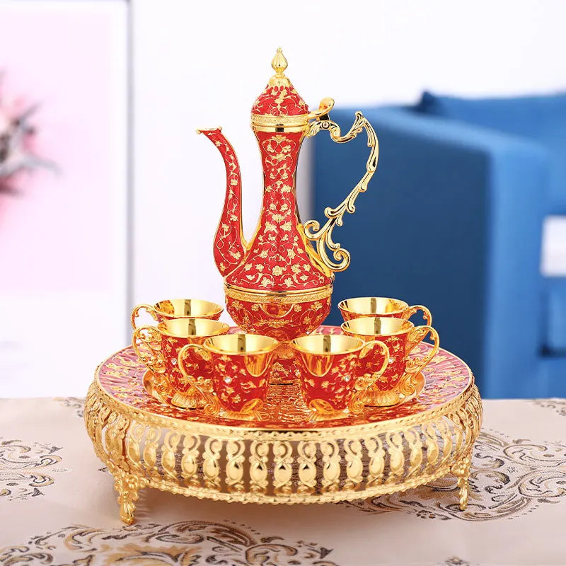 Luxury Ramadan Tea Cup Set with Tray – Wholesale Islamic Gift