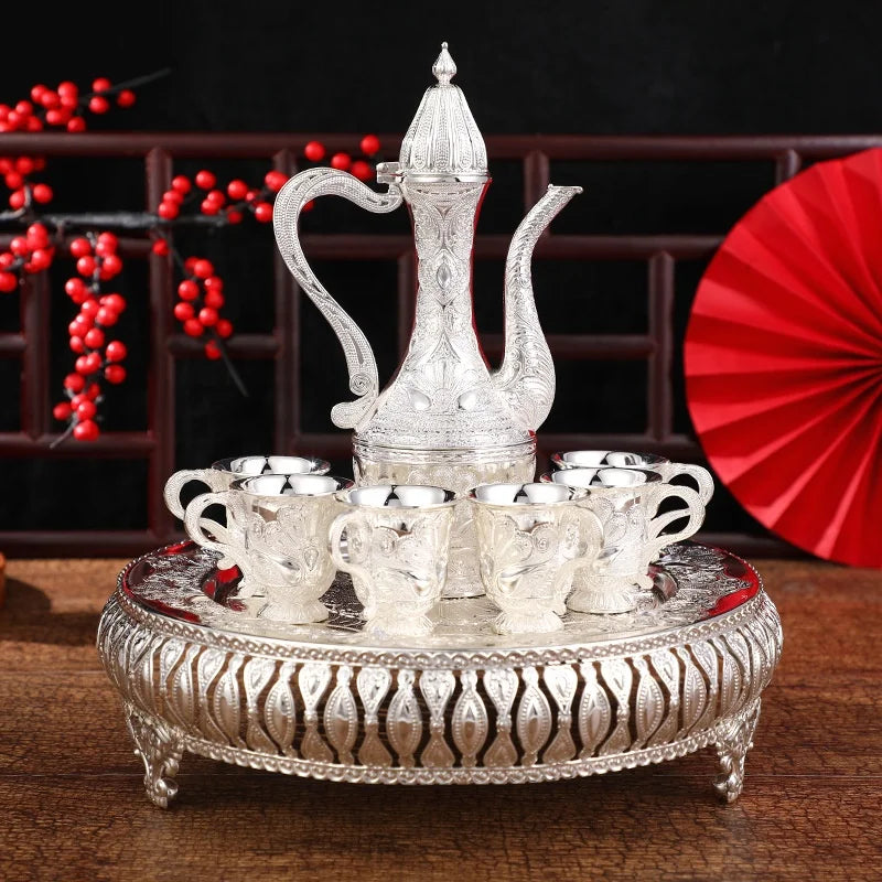 Luxury Ramadan Tea Cup Set with Tray – Wholesale Islamic Gift