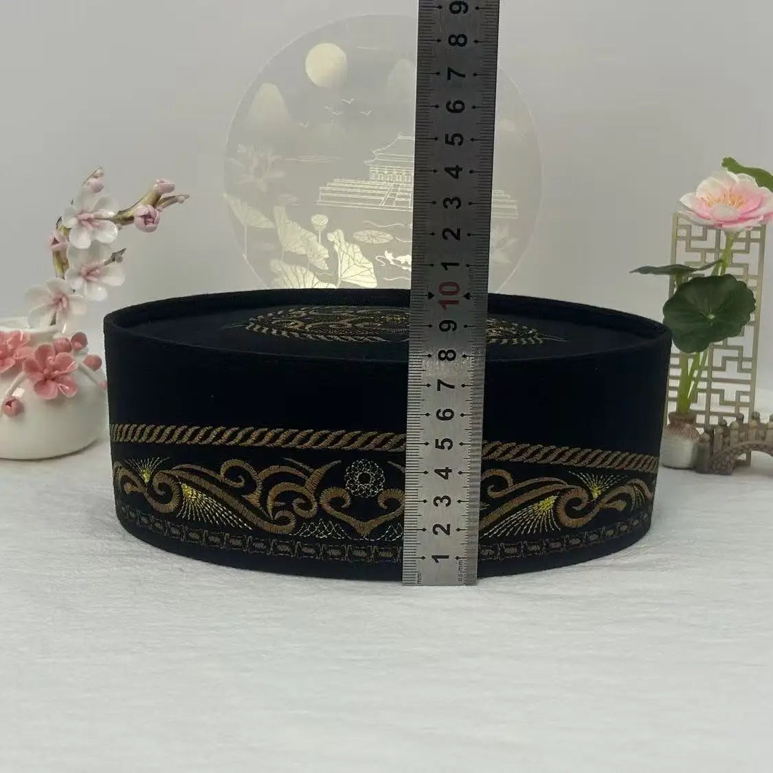 Muslim Caps For Men Clothing Tax Products Turkey Free Shipping Prayer Malaysian Boat Hat Kippa Islamic Kufi Topi Black 03625