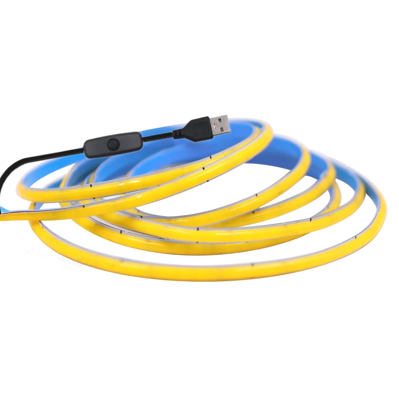 USB Dimmable COB LED Strip Light 3MM 5MM 8MM RA90 High Density 320LEDs/M 3000K 4000K 6500K FOB Flexible Ribbon Tape Rope Lamp