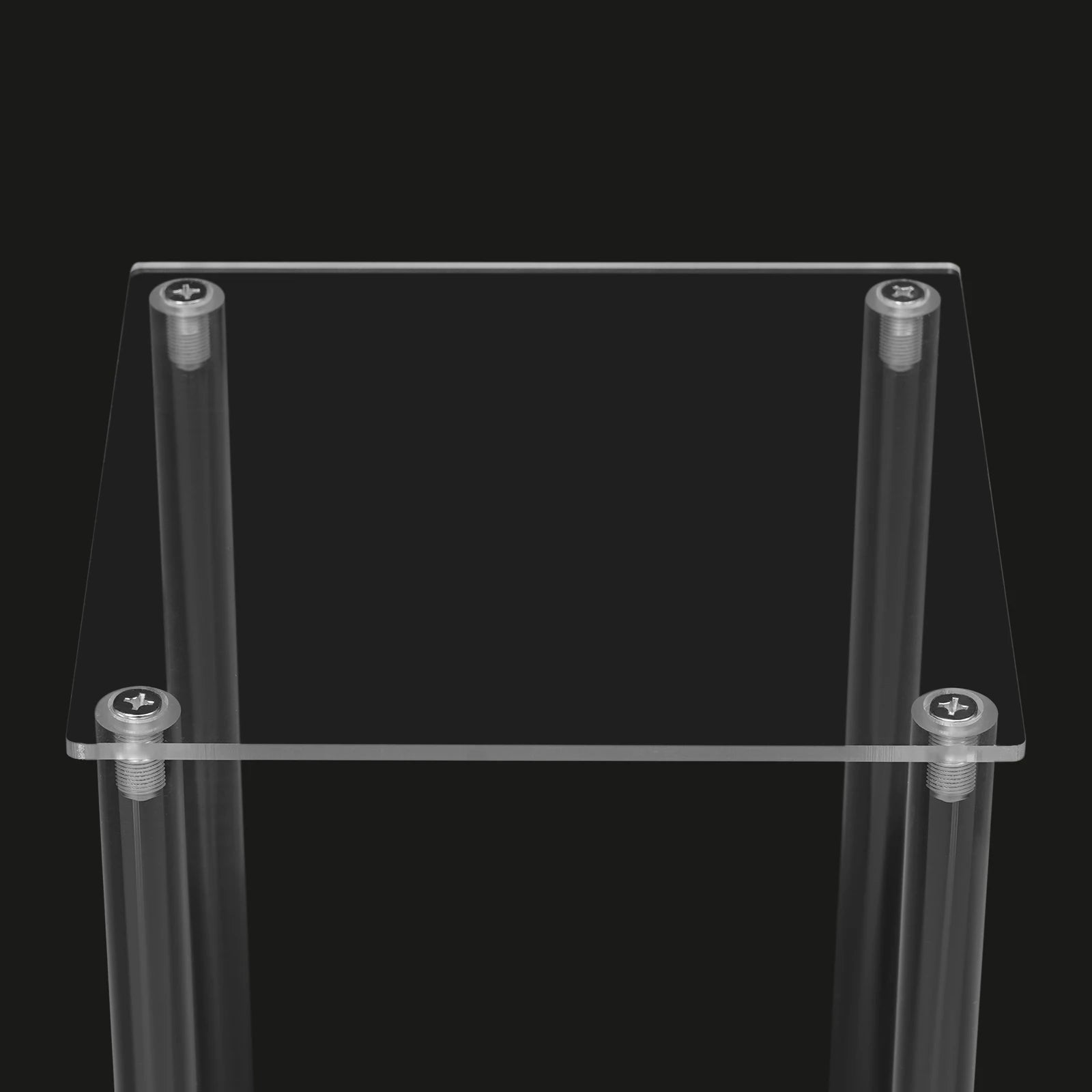 10Pcs Clear Acrylic Flower Stands Rectangular Flower Display Stand Acrylic Wedding Flower Stand 20x20x60cm