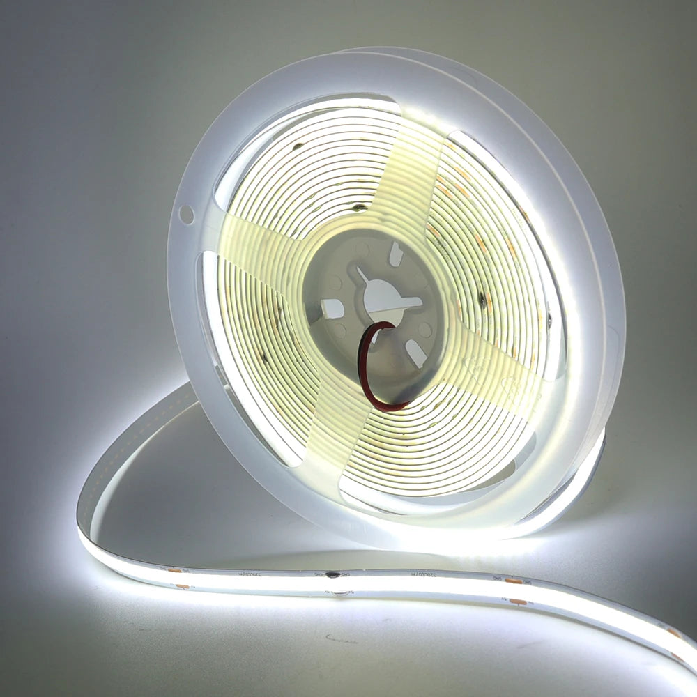 5V USB COB Led Strip Light 320 Leds/M White/Red/Green/Blue/Ice Blue/Pink PCB 3MM 5MM 8MM Flexible Ribbon Night Lamp TV Backlight