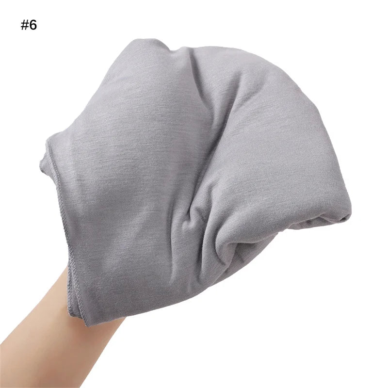 80*180cm Big Size Modal Rayon Cotton Jersey Hijab Scarf Ramadan Long Muslim Shawl Plain Soft Turban Wraps Women Headband