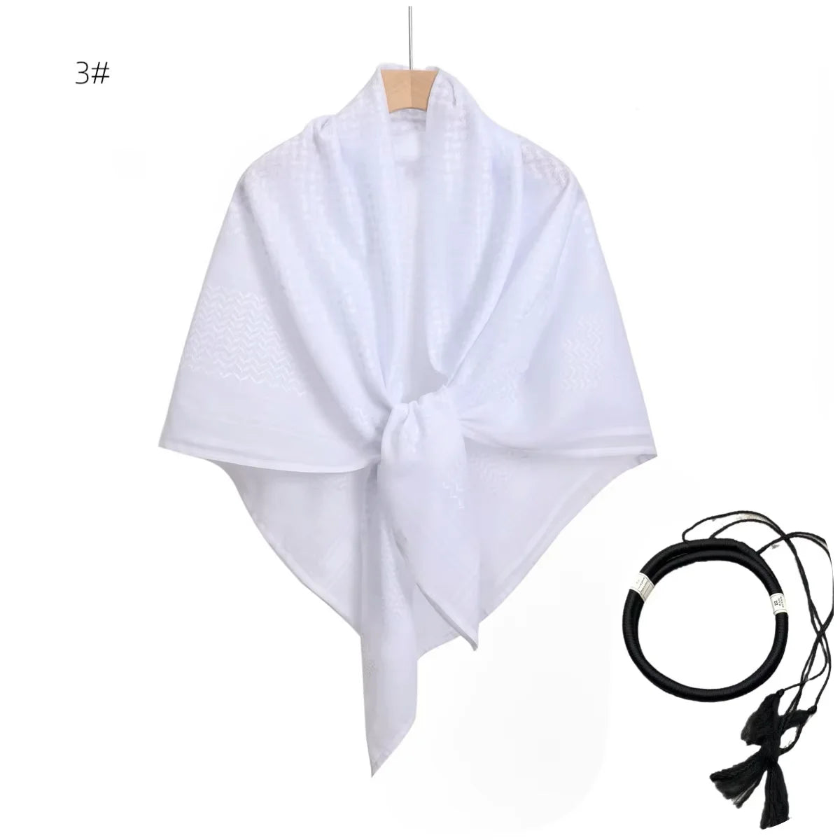 Islamic Foulard Scarf Men Arab Headwear Hijab Scarf Jersey Turban Arabic Headcover For Women Muslim Clothing Prayer Turbante