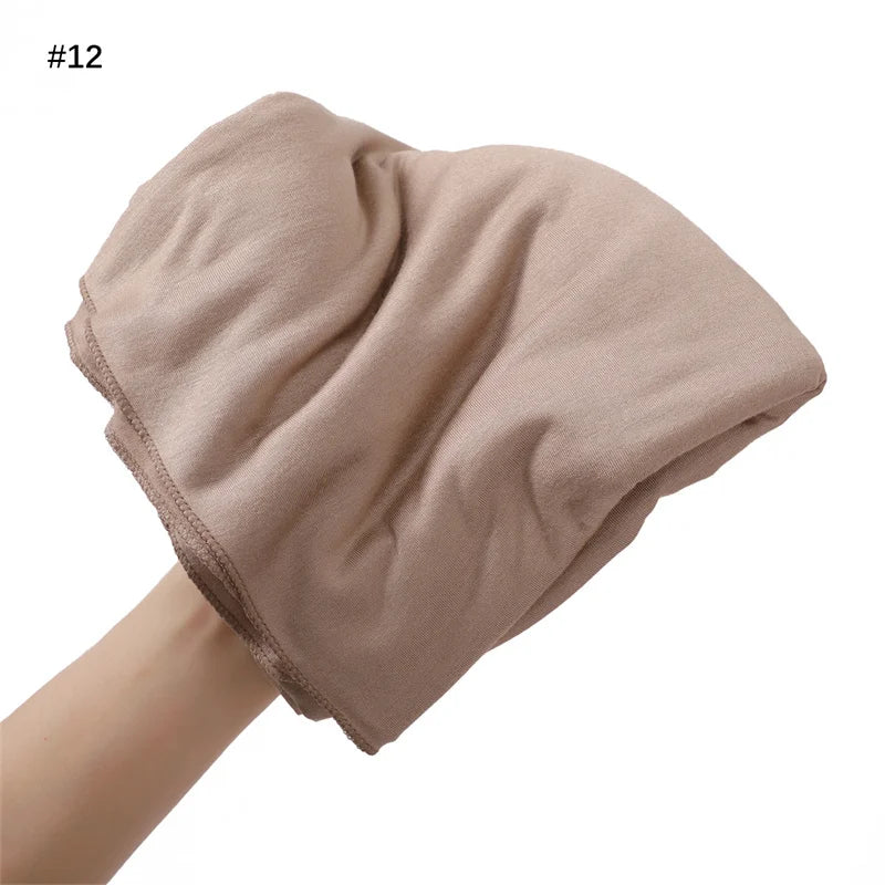 80*180cm Big Size Modal Rayon Cotton Jersey Hijab Scarf Ramadan Long Muslim Shawl Plain Soft Turban Wraps Women Headband