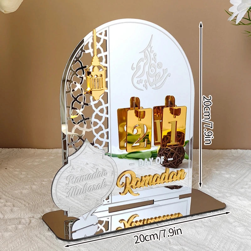 2026 Ramadan Countdown Calendar Eid Advent Calendars Muslim Islamic Eid al-Fitr Decorations Eid Mubarak Gifts