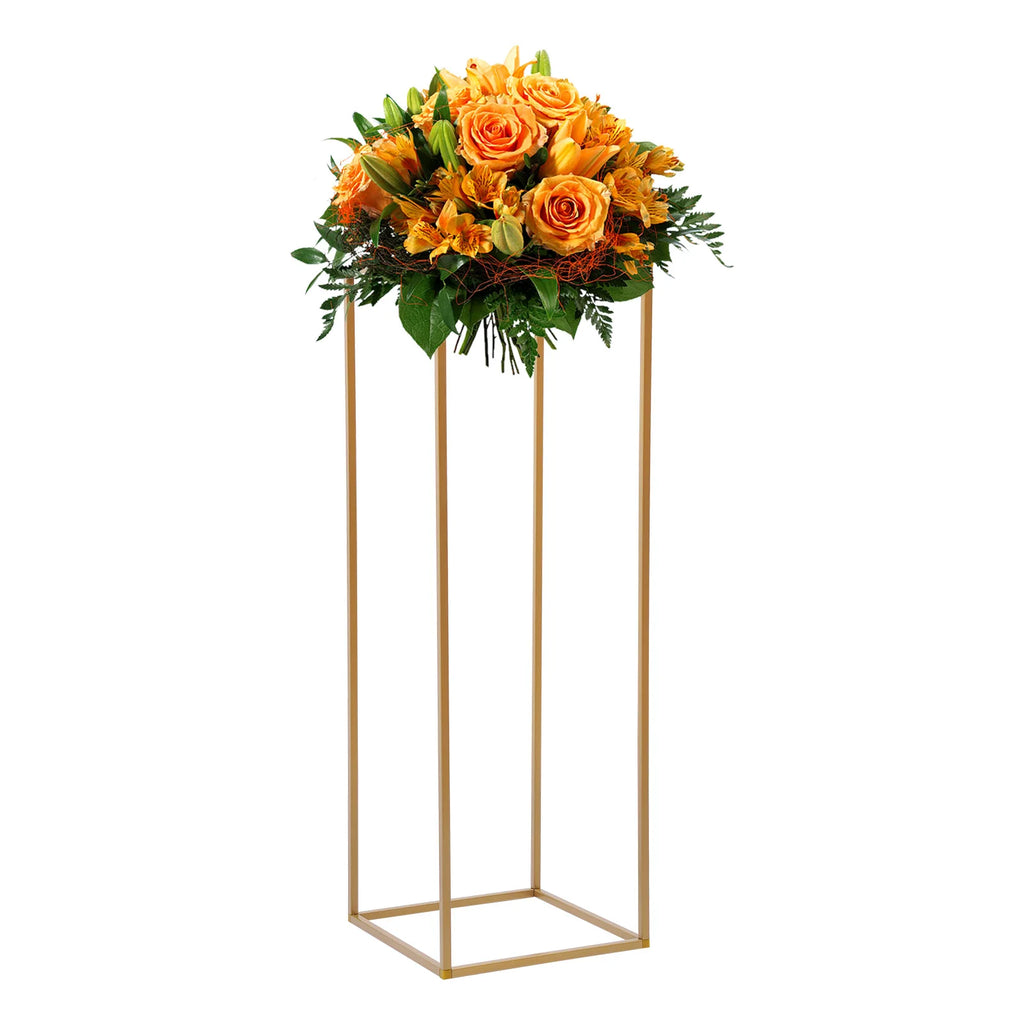 10PCS Metal Flower Stand Geometric Flower Vase Stand Road Lead Rack for Table Centerpieces Party Elegant Floral Arrangement