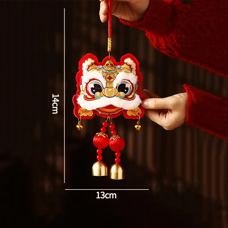Chinese New Year 2025 Decorations Chinese Spring Festival Hanging Pendant Door Wall Ornament Traditional Chinese Room Decoration