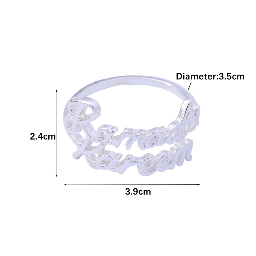 1/6Pcs Ramadan Napkin Rings Gold Bismillah Napkin Holder Ramadan Kareem Eid Mubarak Party Table Supplies Ramadan Decoration 2026