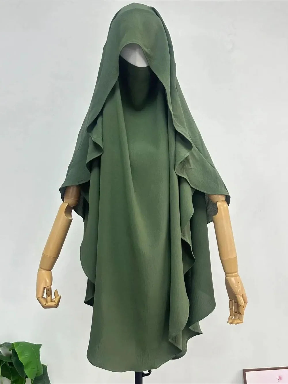 Eid Muslim Khimar Women Hijab Islamic Dubai Scarves Turban Arab Headdress Ramadan Morocco 2026 Praying Long Hijabs Headscarf