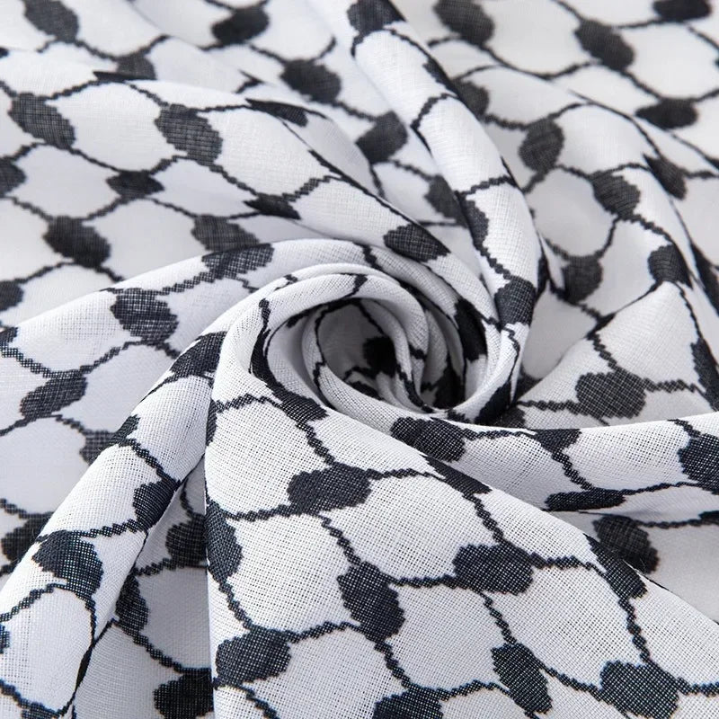 New Arab Men's and Women's Headscarf Jacquard Arafat UAE Dubai Scarf Middle East Saudi Arabia