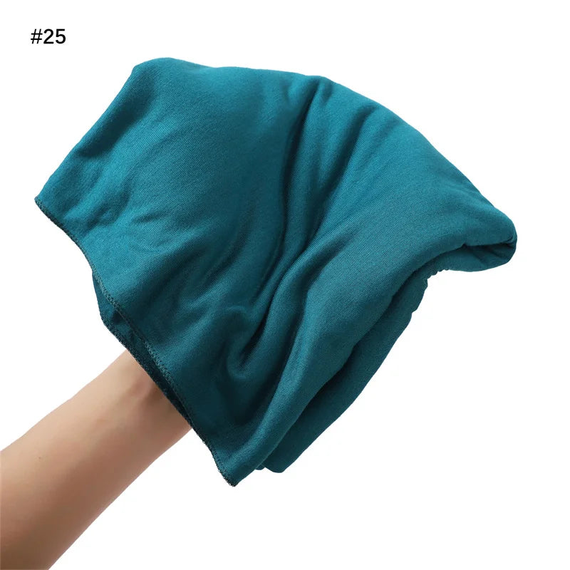 80*180cm Big Size Modal Rayon Cotton Jersey Hijab Scarf Ramadan Long Muslim Shawl Plain Soft Turban Wraps Women Headband