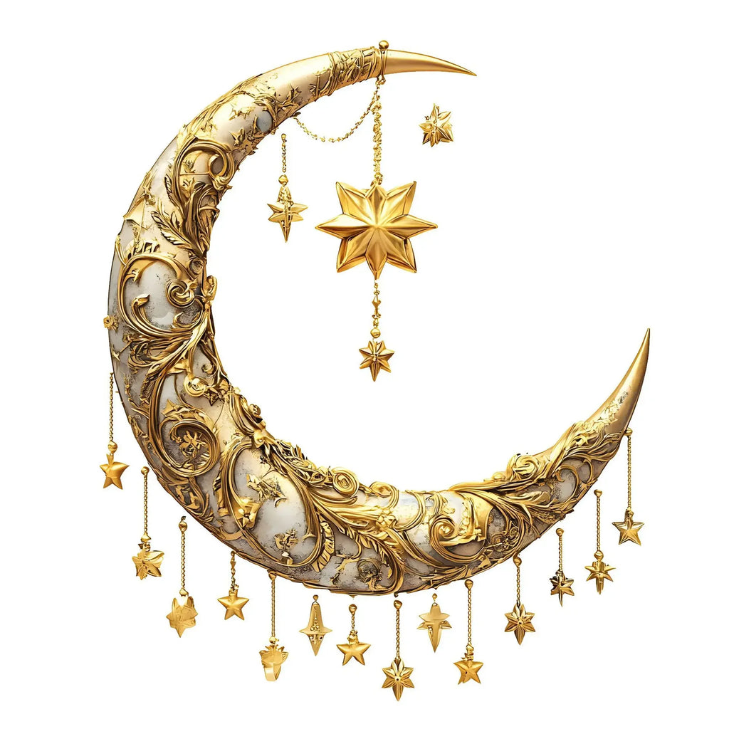 1Pcs Eid Mubarak Wall Stickers Ramadan Kareem Moon Star Lantern Window Decal Decorations for Home Muslim Islamic Wall Sticker