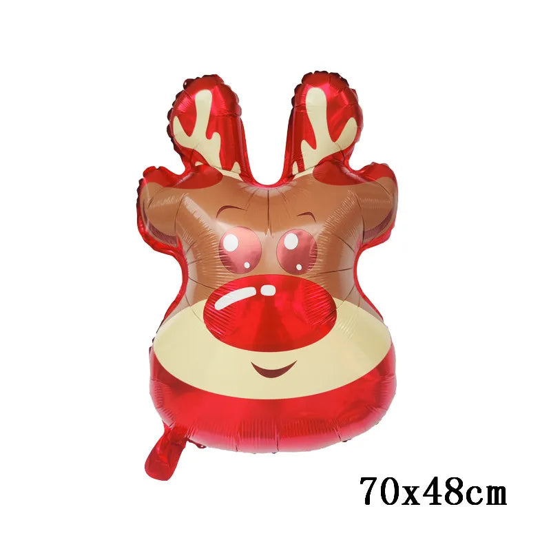 Christmas Foil Balloons Santa Claus Balloon Standding Balloon Christmas Gift Santa Balloon Xmas Party Supplies Home Decortion