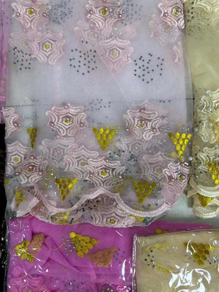 3D Stone New Dubai Scarf For Muslim Women African voile stone big Hijab Islam Hijab Pashmina Turban Headscarf Embroidery Shawls