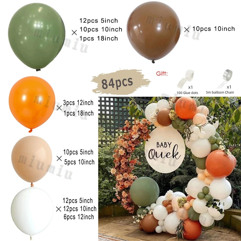 Macaron Pink Balloon Garland Arch Kit Wedding Birthday Party Decor Kids Rose Gold Latex Balloons Baby Shower Decorations Chain