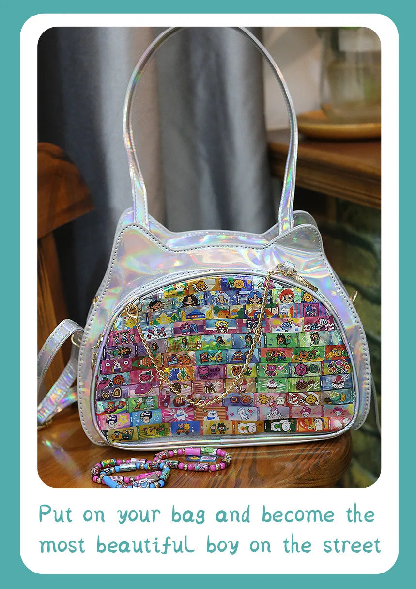 Sticker Bracelets, Kids' Creative Sticker Chains, Parent-Child DIY Beaded Sticker Bracelets