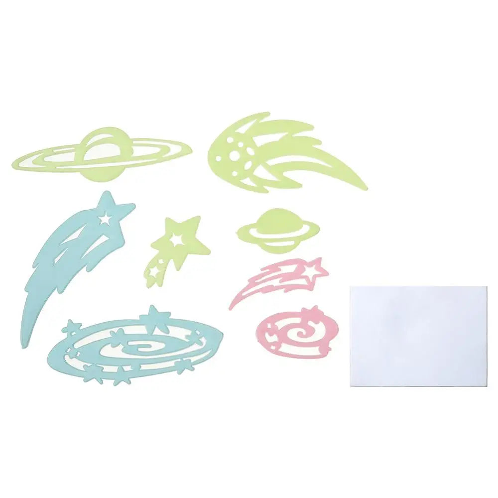 1Set 3D Bubble Stars Moon Dots Self-adhesive Luminous Wall Sticker Kids Bedroom DIY Decal Glow In Dark Fluorescent Decoration