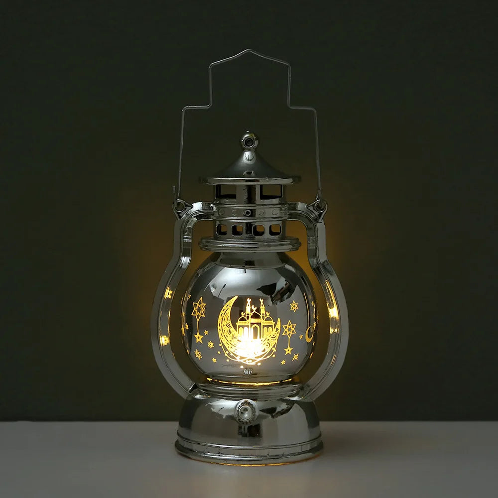 Ramadan LED Lantern Light Eid Mubarak Decoration for Home Islamic Muslim Festival Party Ramadan Kareem Decor EID Al Adha 2026