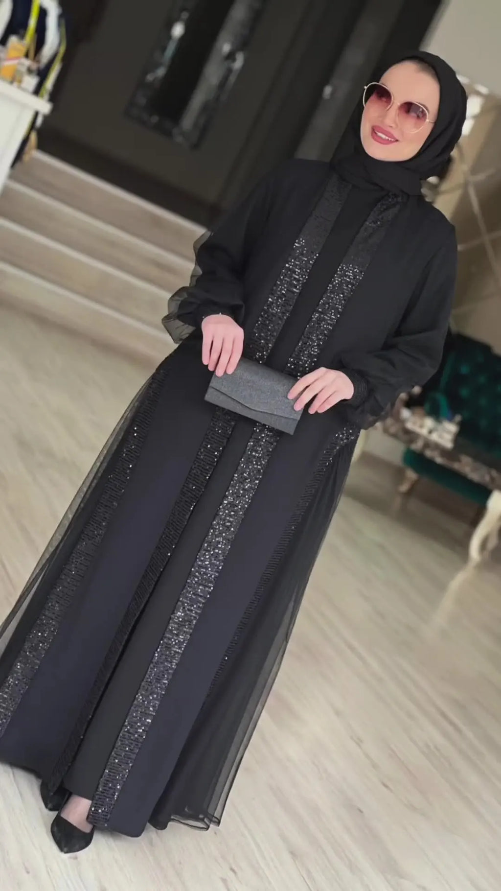 2024 Muslim Modest Women Dress – Eid & Ramadan Jalabiya Kaftan Robe