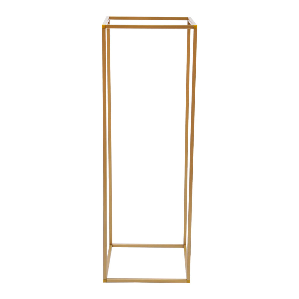 10PCS Metal Flower Stand Geometric Flower Vase Stand Road Lead Rack for Table Centerpieces Party Elegant Floral Arrangement