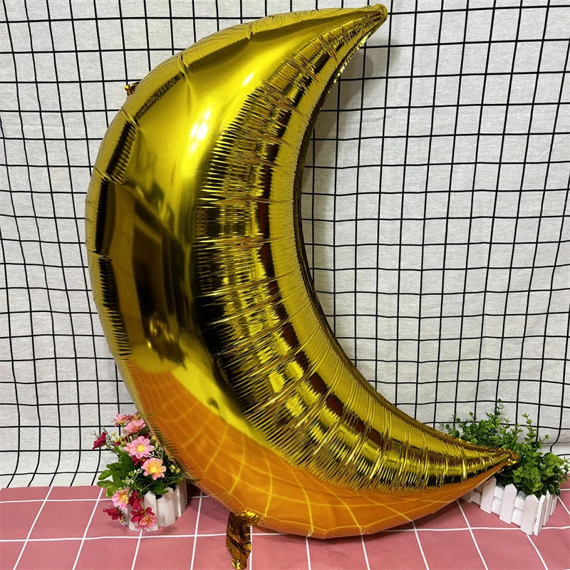 1Bag Umrah Mubarak Latex Foil Balloons Eid Mubarak Islamic Muslim Party Decor Ramadan Kareem Home 2026 Eid Al Fitr Party Supplie