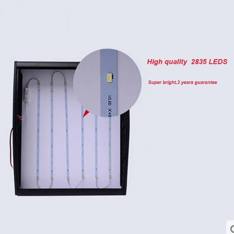 Ceiling Hanging Curved Menu Light Boxes, Illuminated Poster Frame for Restaurant, Cafe Store, 5 Graphics/Column