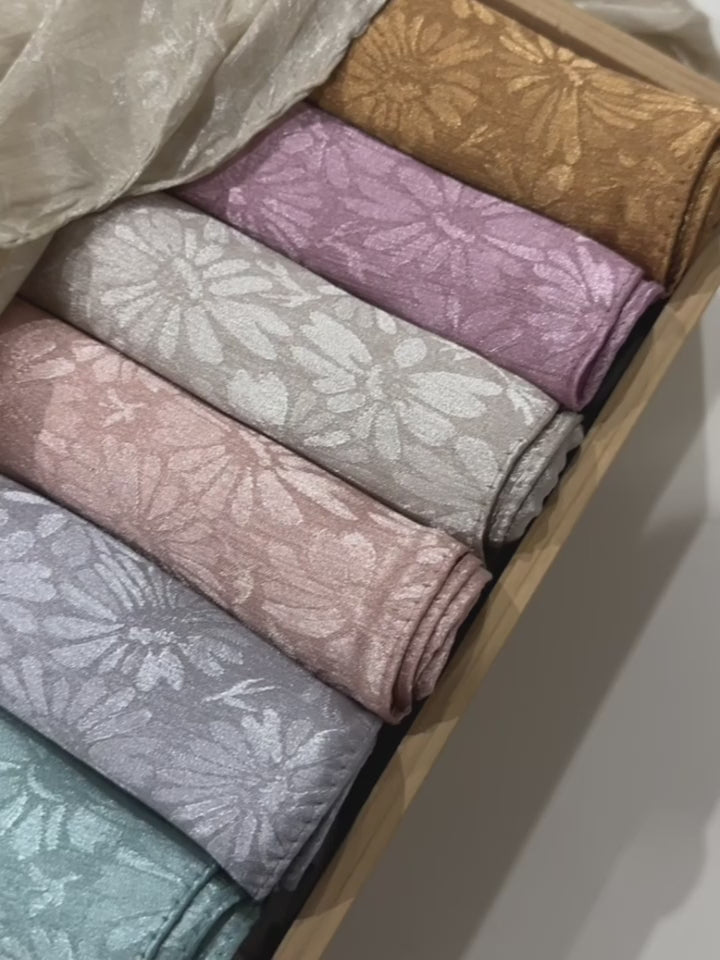 Premium Glimmer Satin Silk Crepe Crinkle Shawl Glitter Breathable Light Weight Muslim Women Scarf Hijab Long Shawl