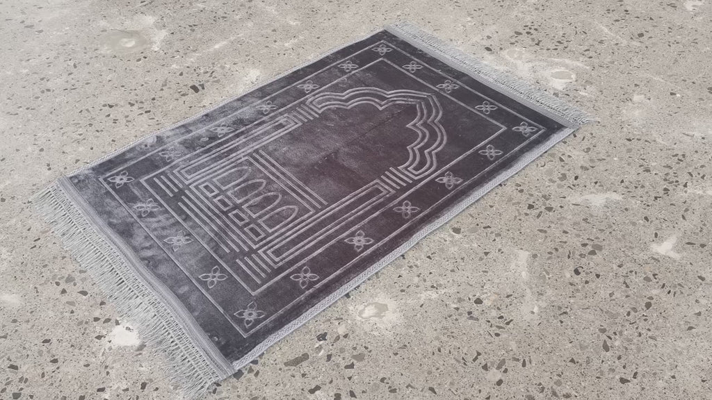 80x120CM Thicker Prayer Rug Islamic Prayer Mat Muslim Sajda Prayer Carpet Janamaz Prayer Rug