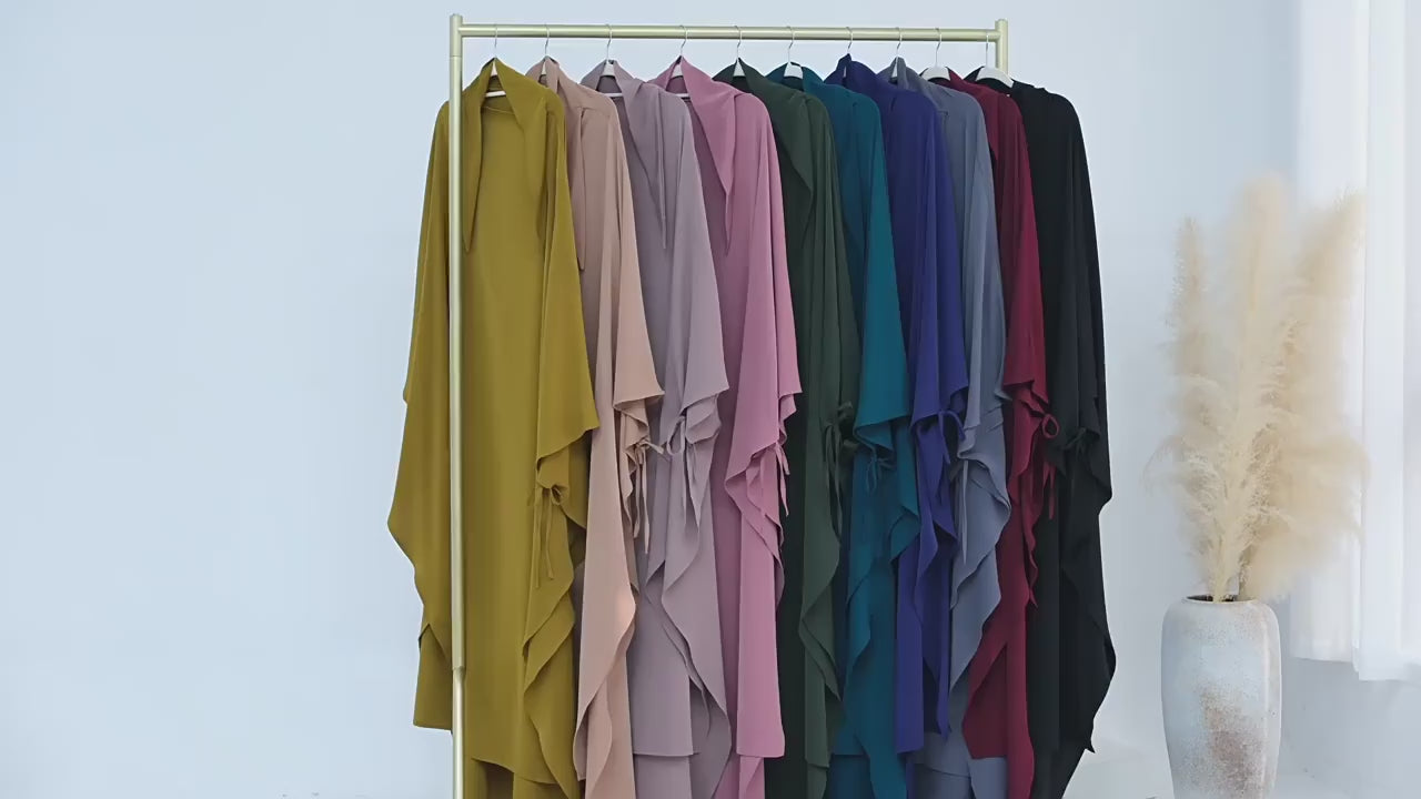 Muslim Long Khimar Headscarf Hijab for Women Abaya Praying Turban Scarf Headscarfs Long Scarves Head Wrap Shawl Femme Headdress