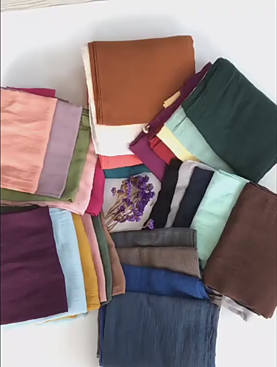 Solid Scarfs for Ladies Head Wrap Scarf Hijab Scarf Women Turban