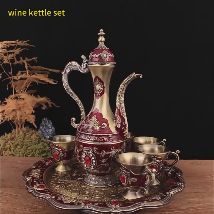 Luxury Ramadan Tea Cup Set with Tray – Wholesale Islamic Gift